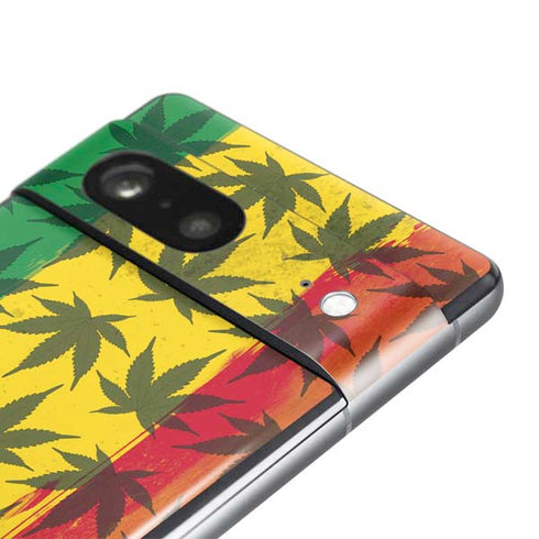 Marijuana Rasta Pattern Pixel Skins